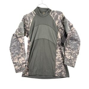 Massif Mens Large ACU Digital Camo Long Sleeve Advanced Combat Shirt Type 1